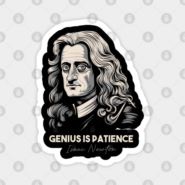 Isaac Newton Quotes Magnet by Yopi