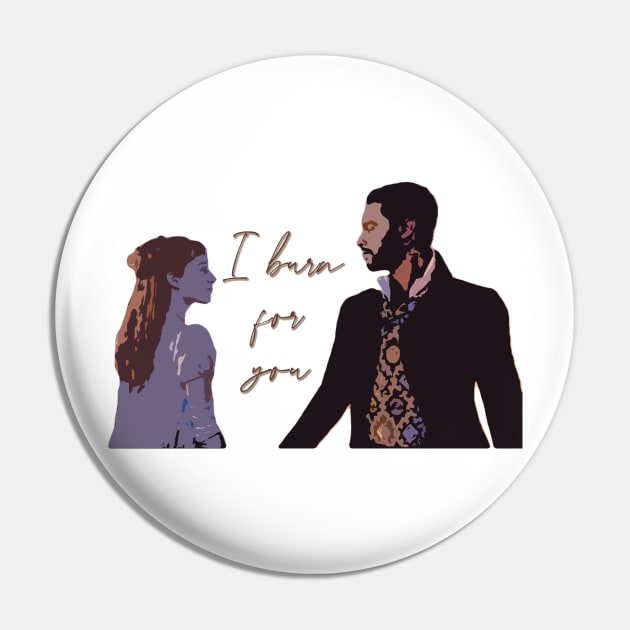 I burn for you - Daphne Bridgerton and the duke of hastings from Bridgerton Pin by tziggles