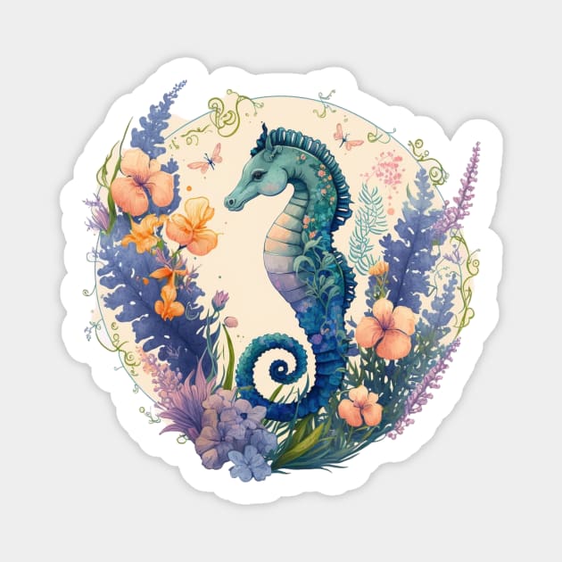 Sea Horse Magnet by Zoo state of mind