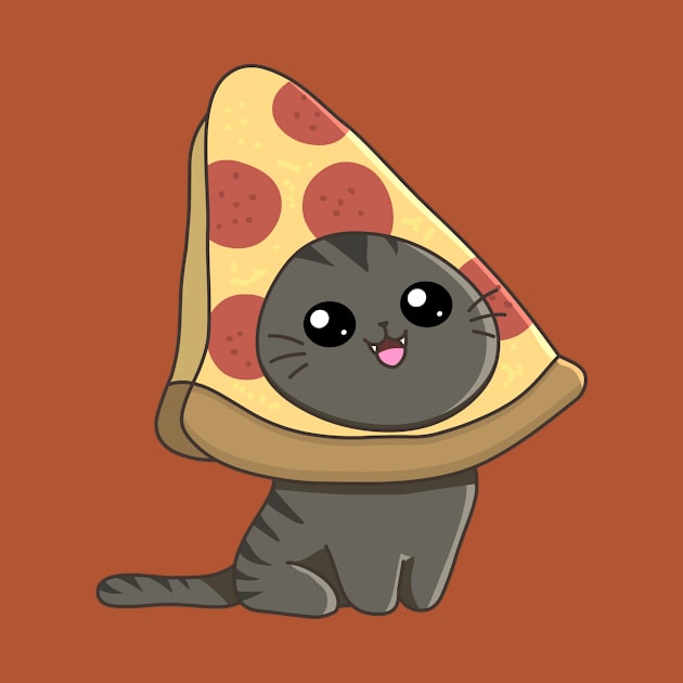 Pizza Cat by AnishaCreations