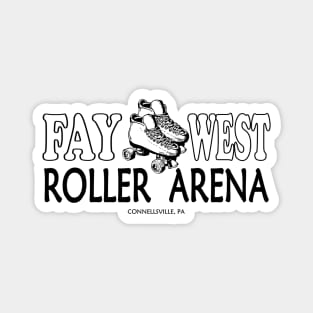 Fay-West Roller Arena Magnet