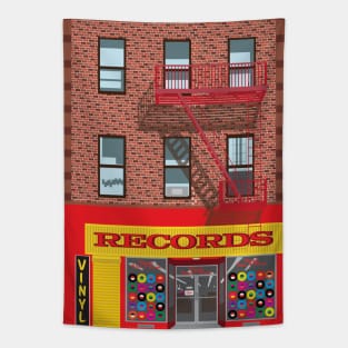 Record Store Tapestry