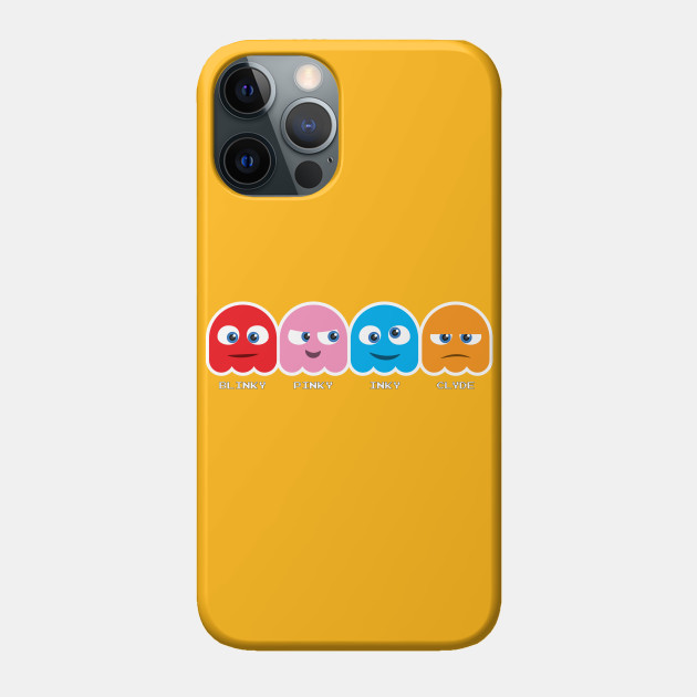 Pacman Ghosts - Pacman - Phone Case