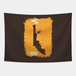 Pistol Silhouette Tapestry