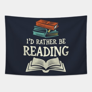 I'd Rather Be Reading. Typography Tapestry