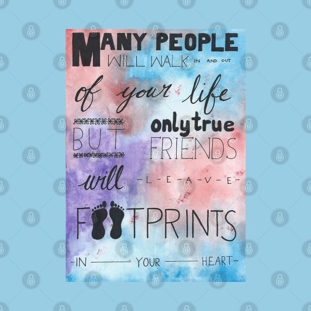 Cute Friendship Quote by SemDesigns