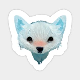 Arctic Fox Magnet