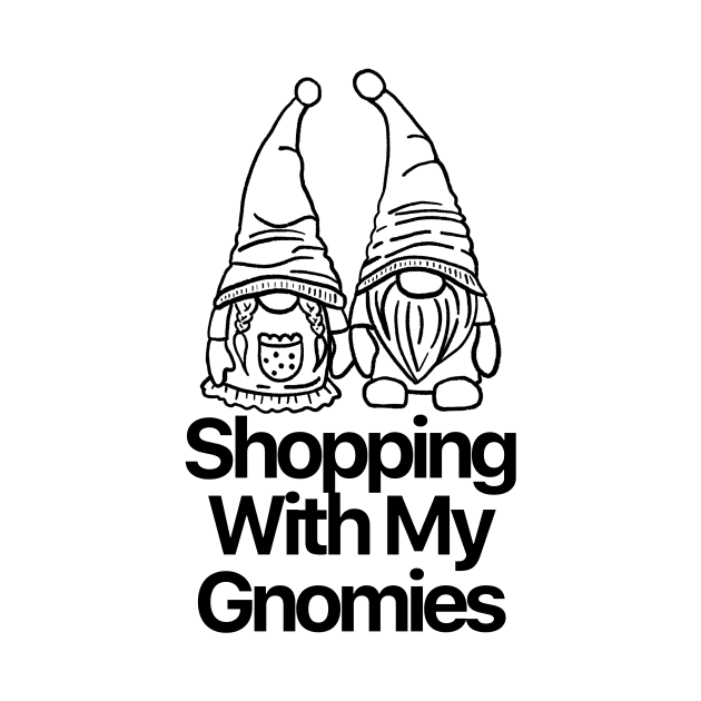 Shopping With My Gnomies by nextneveldesign