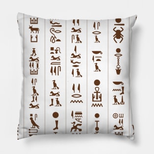 Egyptian Hieroglyphics language Pillow