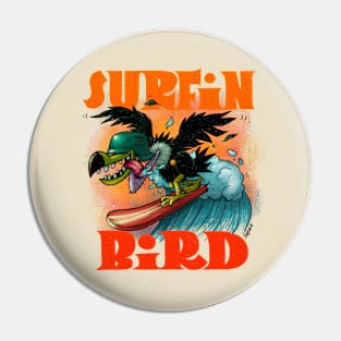 surfin bird Pin