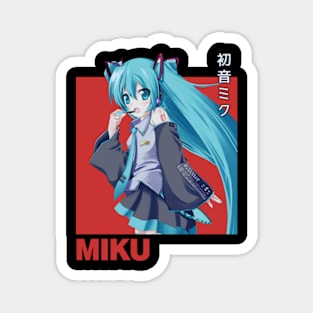 hatsune miku new 6 Magnet