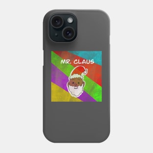 Multi coloreded Santa Phone Case