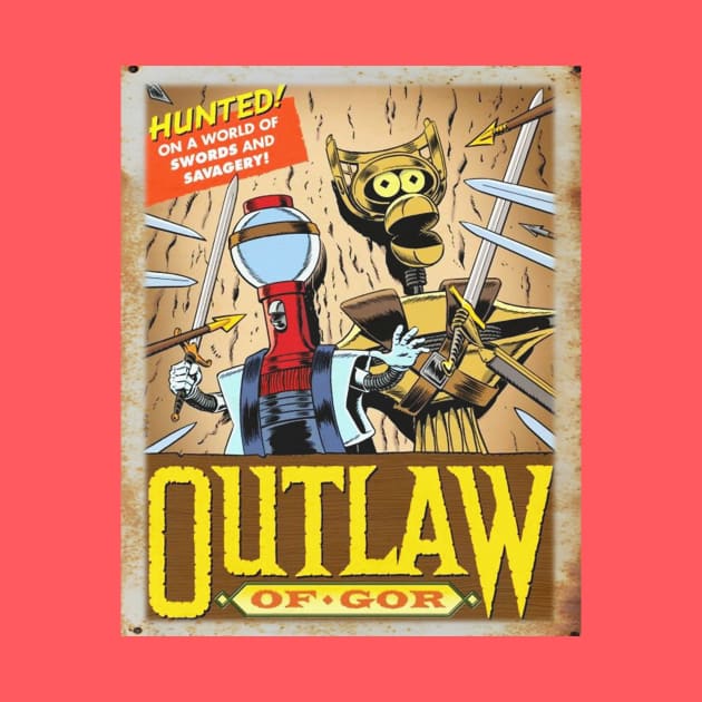 Mystery Science Rusty Barn Sign 3000 - Outlaw of Gor by Starbase79