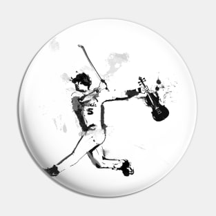 Baseball Violin Pin