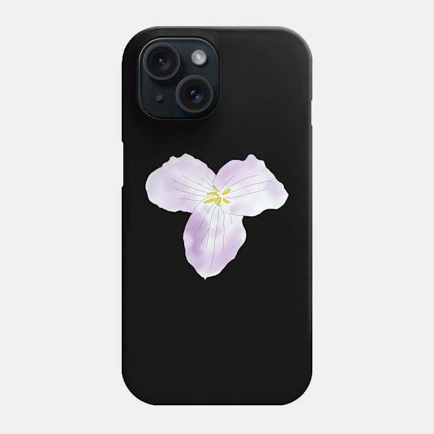 Expiring Trillium Phone Case by Eddyhamilton