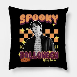 Spooky Halloween With Jimin BTS Pillow