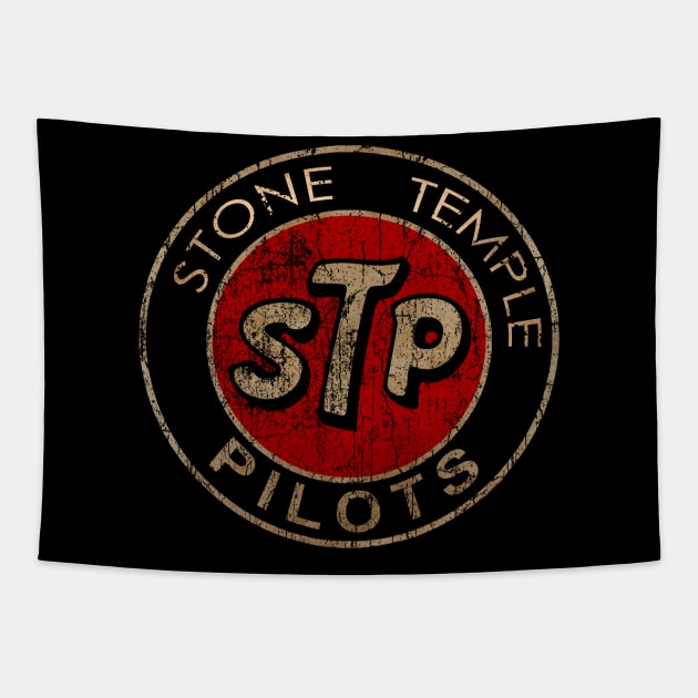 Stone temple pilot ( STP ) vintage design on top Tapestry by agusantypo