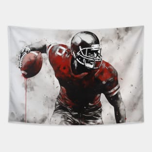 Rebel of American Football Tapestry