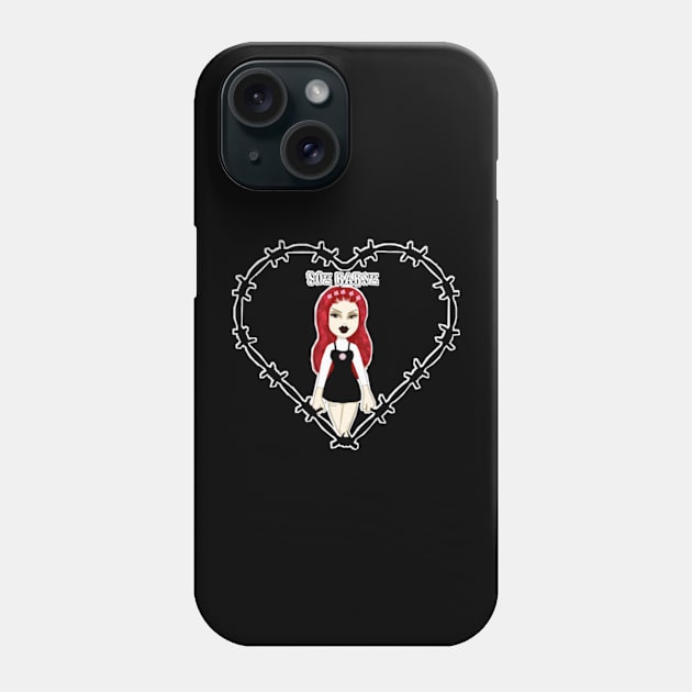 90z Babyz Bratz Phone Case by Lewd Crude Never Rude