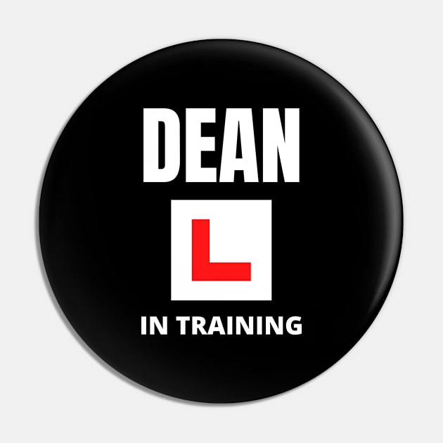 Dean in training Pin by InspiredCreative