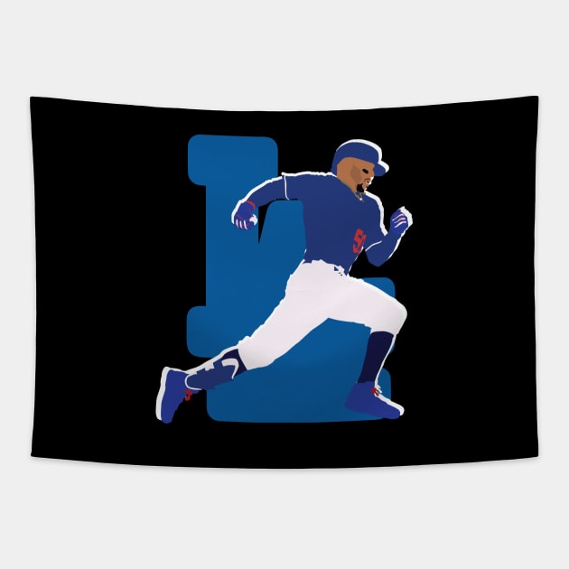 Mookie Betts L.A Dodgers Tapestry by Jackshun