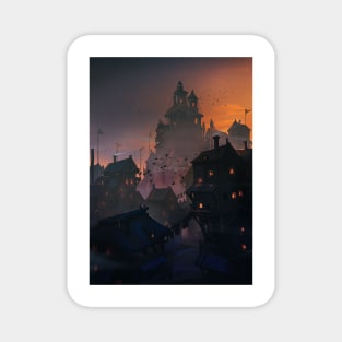 Night Castle Magnet