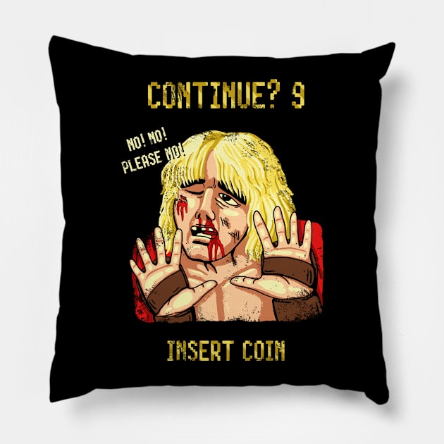 Game Over Pillow by PopGeek