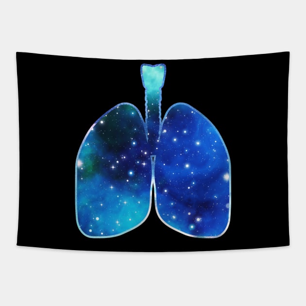 Cystic Fibrosis Shirt | Lung Stars Gift Tapestry by Gawkclothing