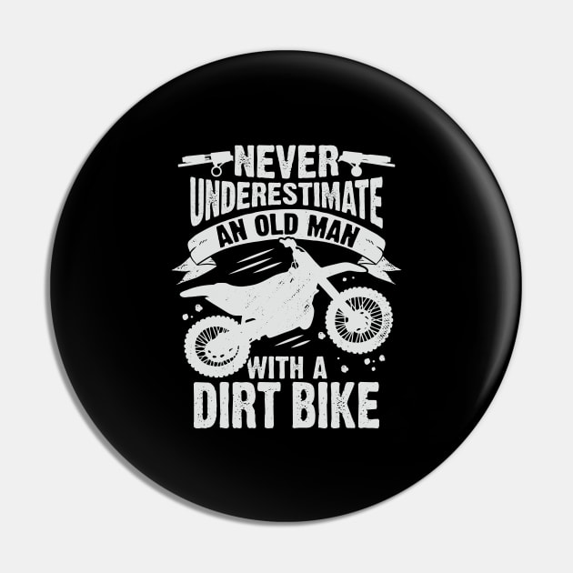 Mens Never Underestimate An Old Man On A Bike Grandpa Ringneck Tumbler