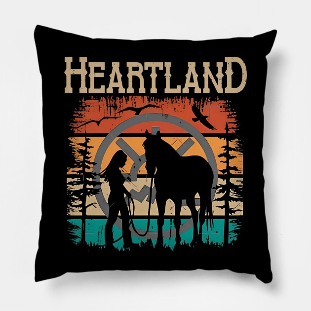 HEARTLAND Pillow by urlowfur