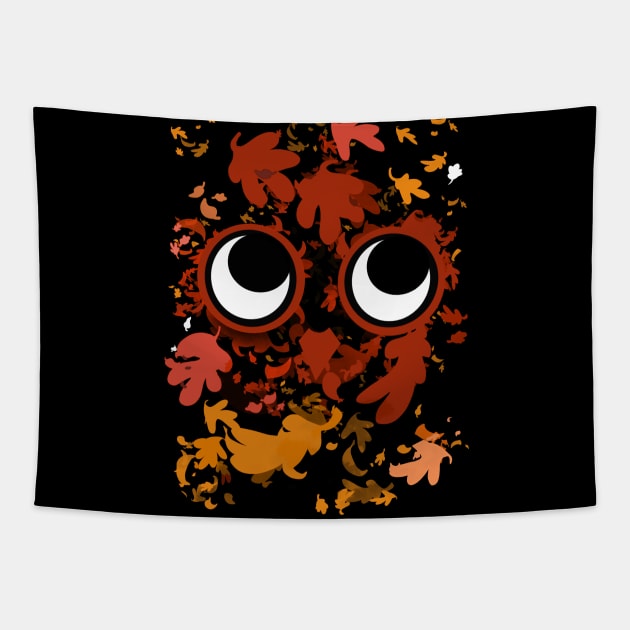 Owl in the Evening Tapestry by Clarmeleon