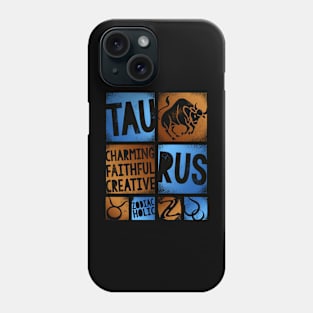 Zodiac TAURUS Graffiti Box Series Phone Case