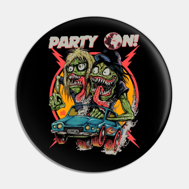 "PARTY ON!" Pin by joeyjamesartworx