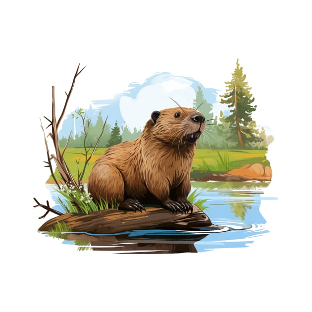 I Love Beaver by zooleisurelife