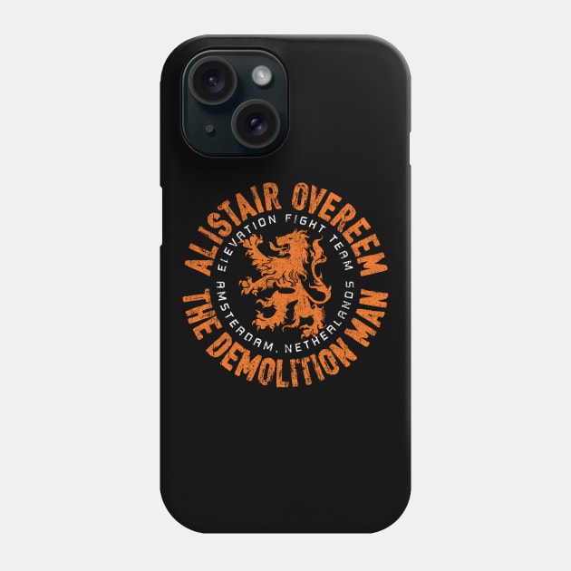 Alistair Overeem Phone Case by huckblade