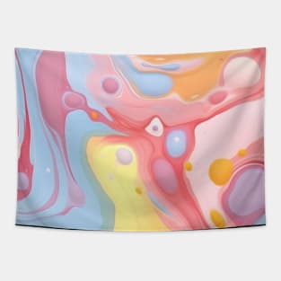 Abstract oil and water mix background Tapestry