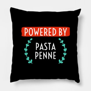 Powered by Pasta Penne Pillow