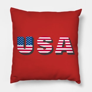 USA In flag Pillow