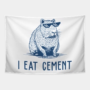 I Eat Cement Tapestry