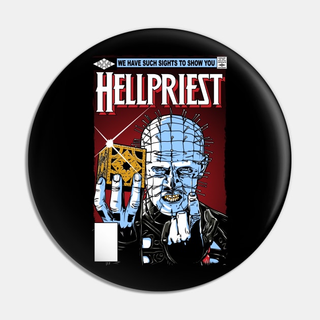 Hell Priest Pin by boltfromtheblue