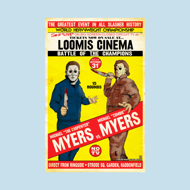 Myers vs Myers - Michael Myers Halloween - T-Shirt