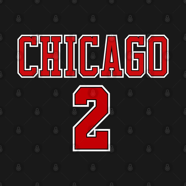 Chicago Basketball no.2 by Buff Geeks Art