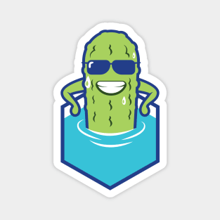 Hot Spring Pickle Magnet