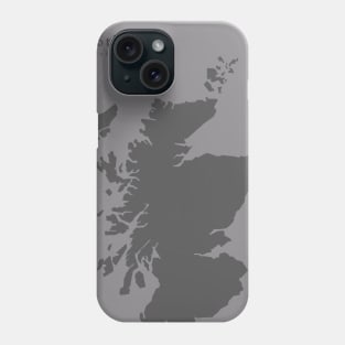 Scotland Map Phone Case