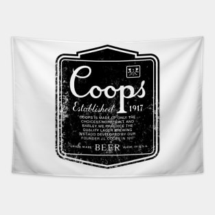 Coops Label Tapestry