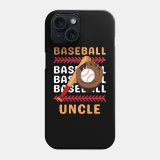 My Favorite Baseball Player Calls Me Uncle Gift for Baseball Uncle Phone Case