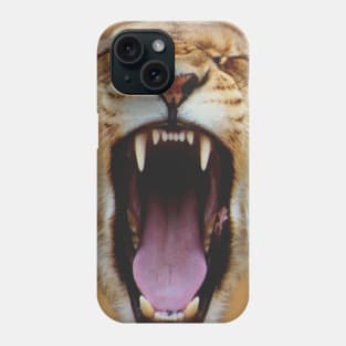 Lion Face Roar Phone Case