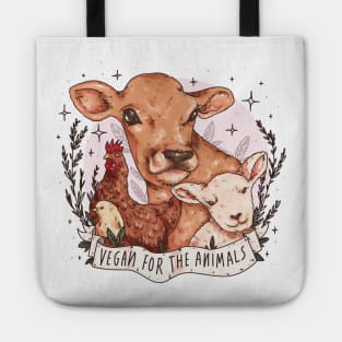 Vegan For The Animals Tote