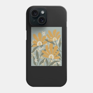 yellow wildflowers Phone Case