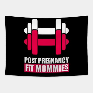 Motivational Pregnancy Lifting Artwork Tapestry